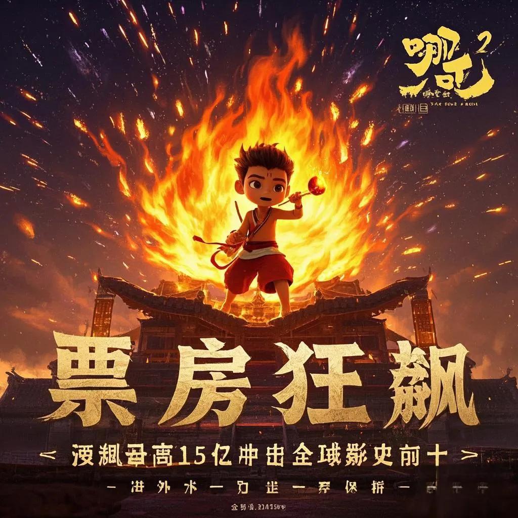 《哪吒2》沖進(jìn)全球影史前十概率有多大