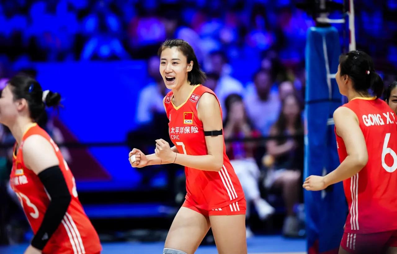 中國女排排名重回亞洲第一